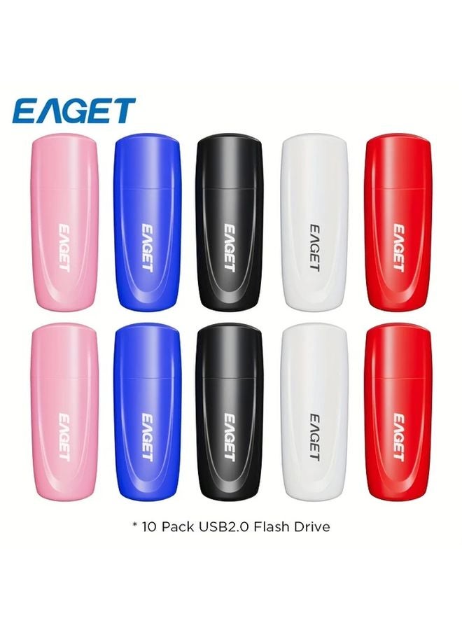 Eaget محرك أقراص فلاش USB سعة 4 جيجابايت عالي السرعة لحفظ البيانات - Image 3